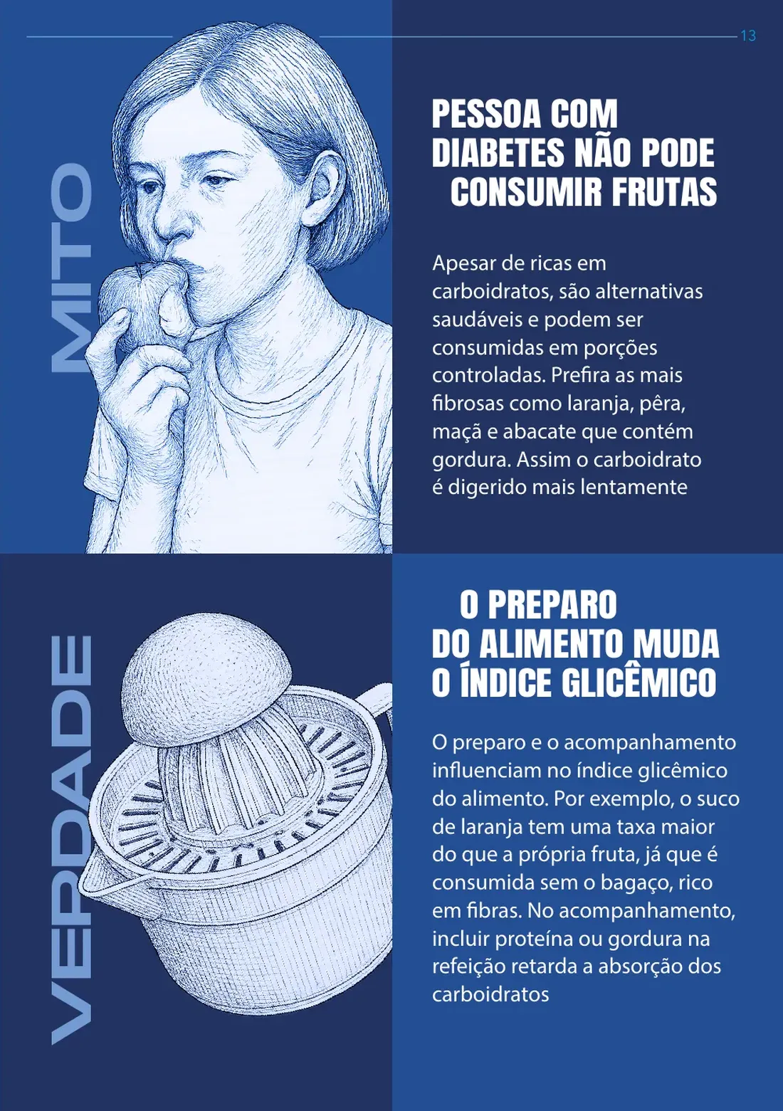 Página 21 de 28 da Cartilha do Diabetes