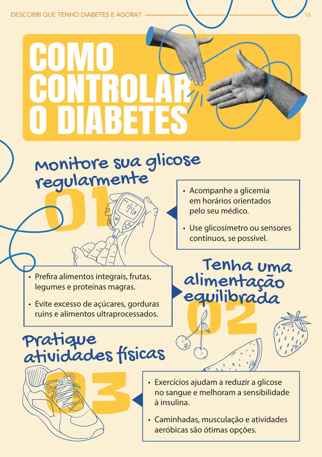 Página 24 de 28 da Cartilha do Diabetes